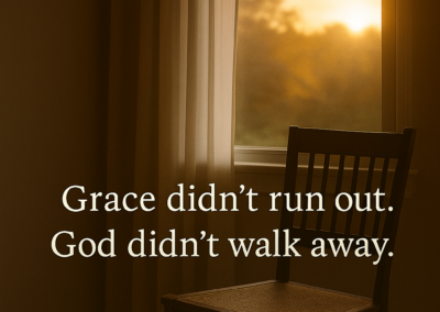 When I Doubt God’s Grace Is Enough This Time