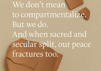 Why My Life Feels Fragmented