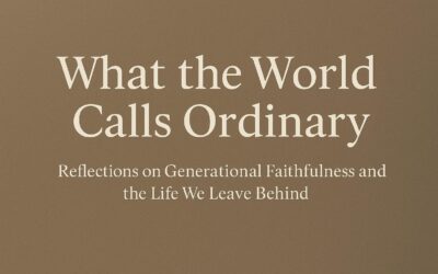 What the World Calls Ordinary